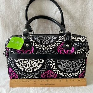 Vera Bradley Canterberry Magenta Satchel